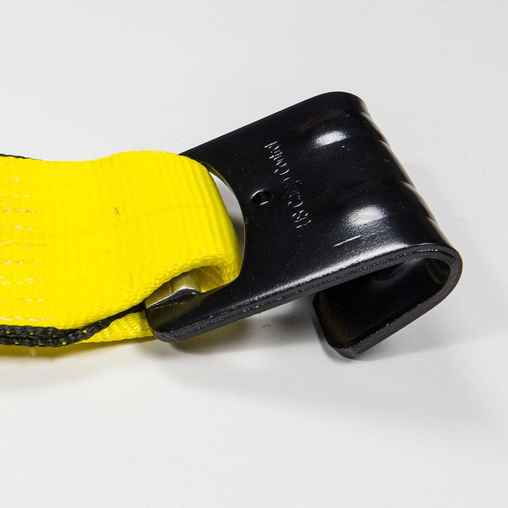 USCC 4" X 11" Yellow Fixed End w/Flat Hook and Bolt Loop