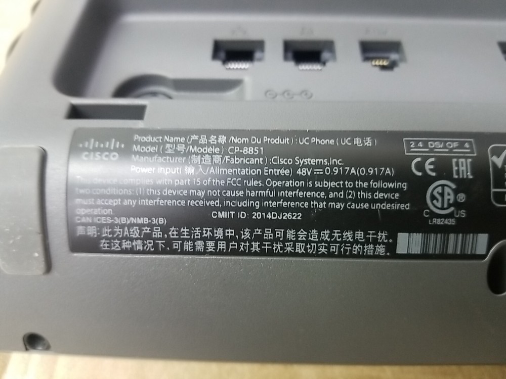 NEW Cisco CP-8851 Model