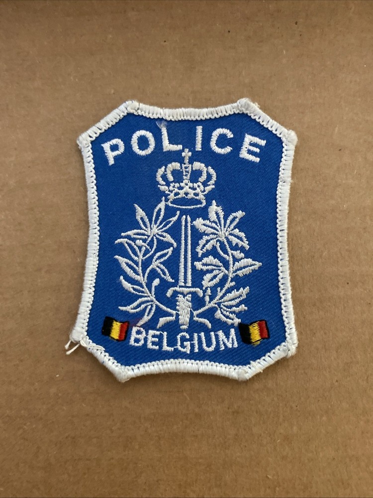 Police Patch Belgium