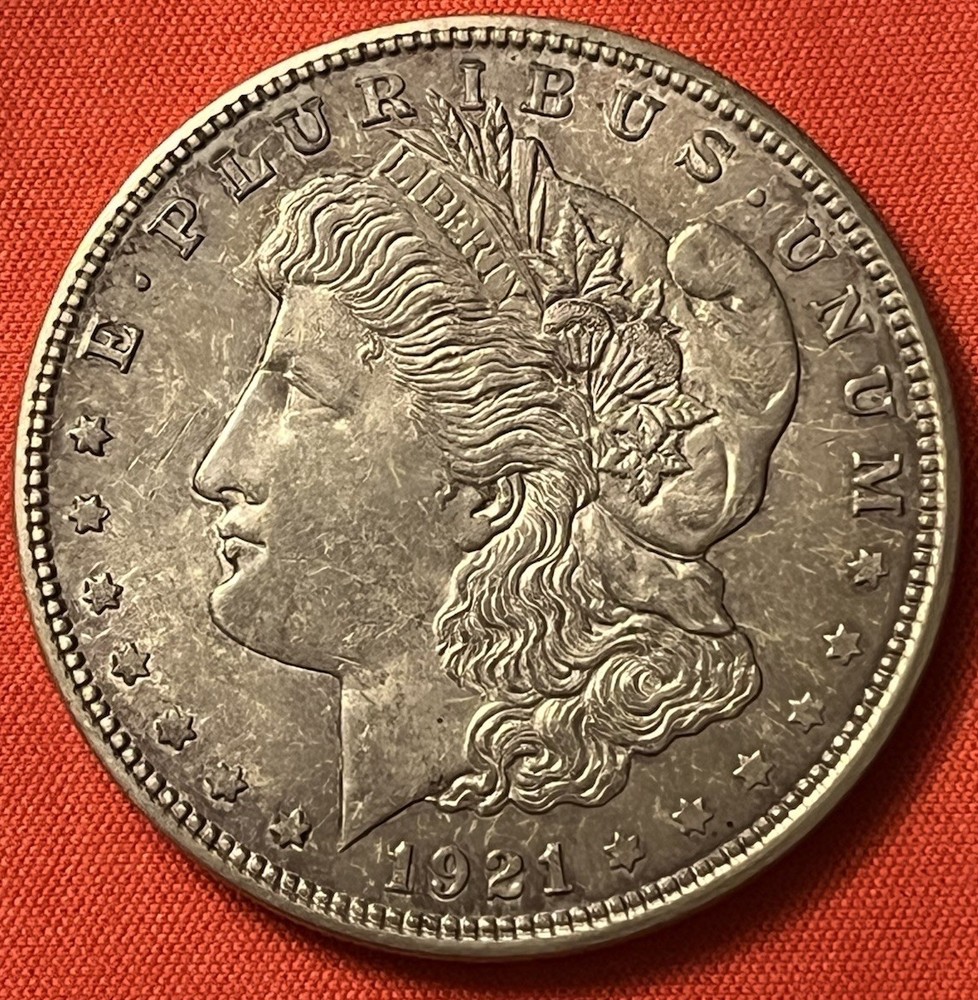 1921 P Morgan Silver Dollar
