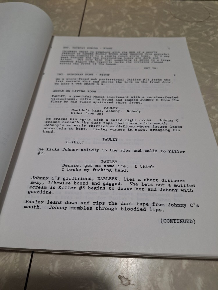 ERASER MOVIE SCREENPLAY SCRIPT Revised Draft ORIGINAL ARNOLD SCHWARZENEGGER