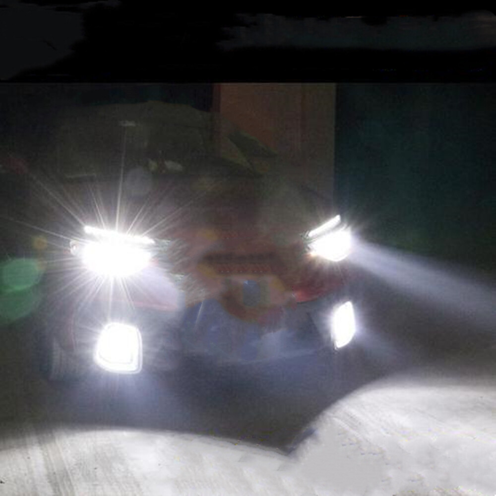 For Hyundai Sonata 2011 2012 2013 2014 LED Headlight Bulbs + Fog Light Combo Kit