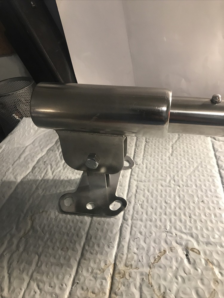 Bull Float Bracket 6 Hole Stainless Steel Adjustable