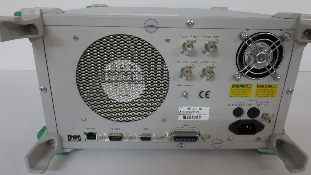 ANRITSU MD1230A DATA QUALITY ANALYZER