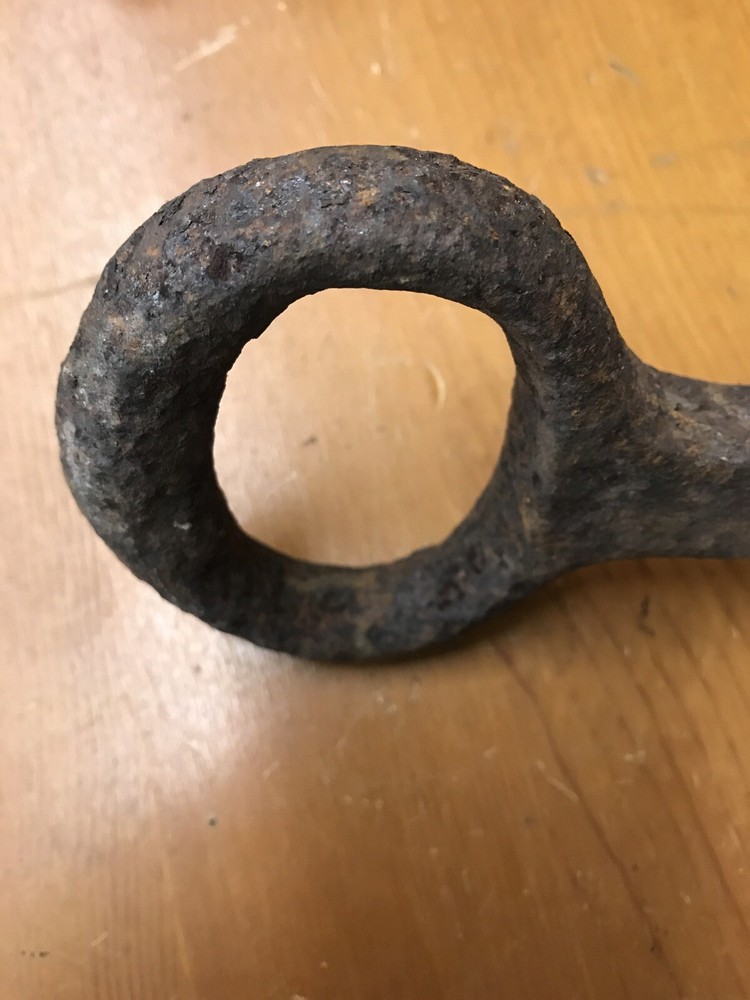 Antique Primitive Cast Iron Pump Handle Hand Forged Jack Hydrant Repurpose