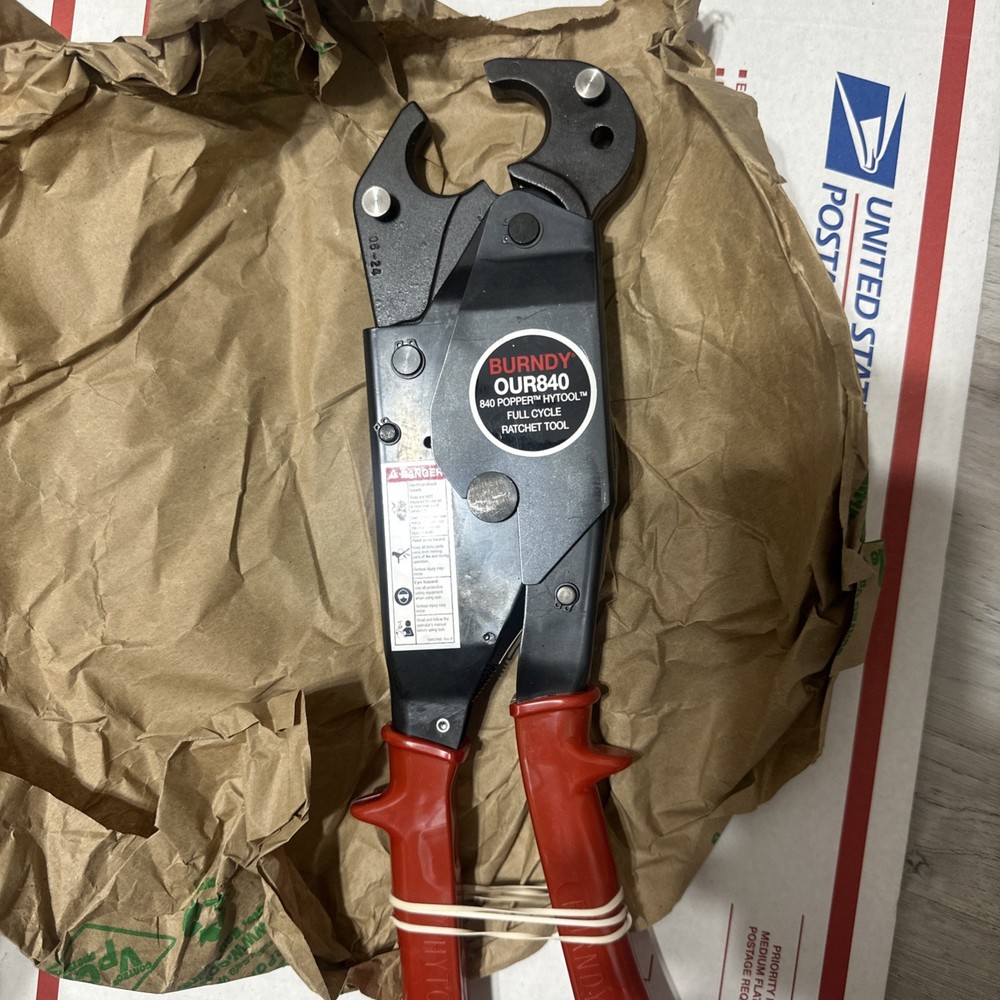 BURNDY OUR840 Ratchet Crimper