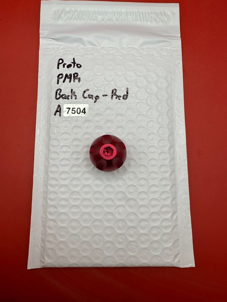 Proto PMR Back Cap - Red