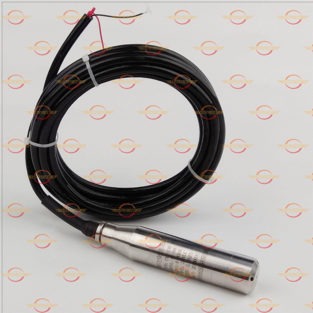 4-20MA 1.0m Range Water Level Transmitter Liquid Level Transducer Sensor