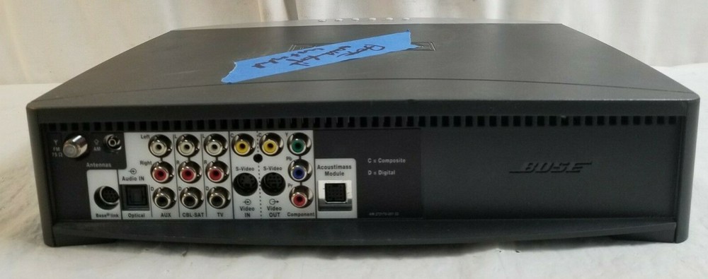 BOSE AV3-2-1II Media Center Head Unit UNTESTED