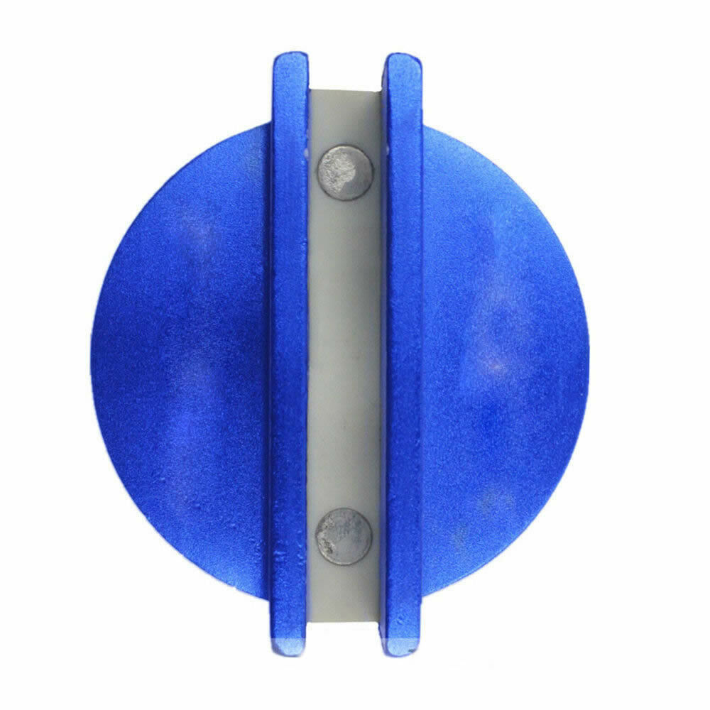 Universal Slotted Magnetic Jack Pad Pinch Weld Frame Rail Adapter Blue