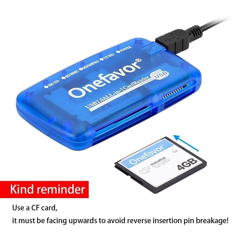 Smartmedia Card 32MB SM Memory Card + Smartmedia Card Reader Adapter USB