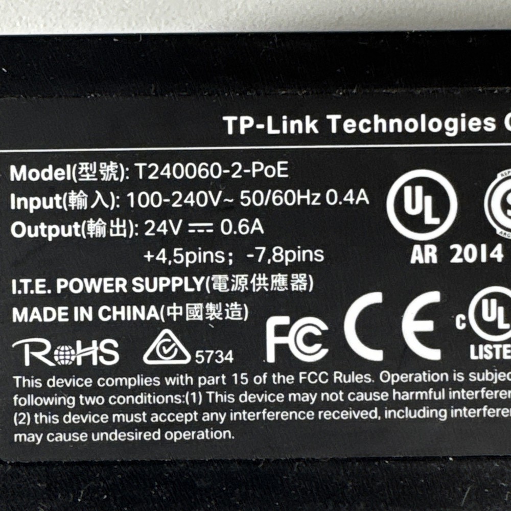 TP LINK T240060-2-PoE