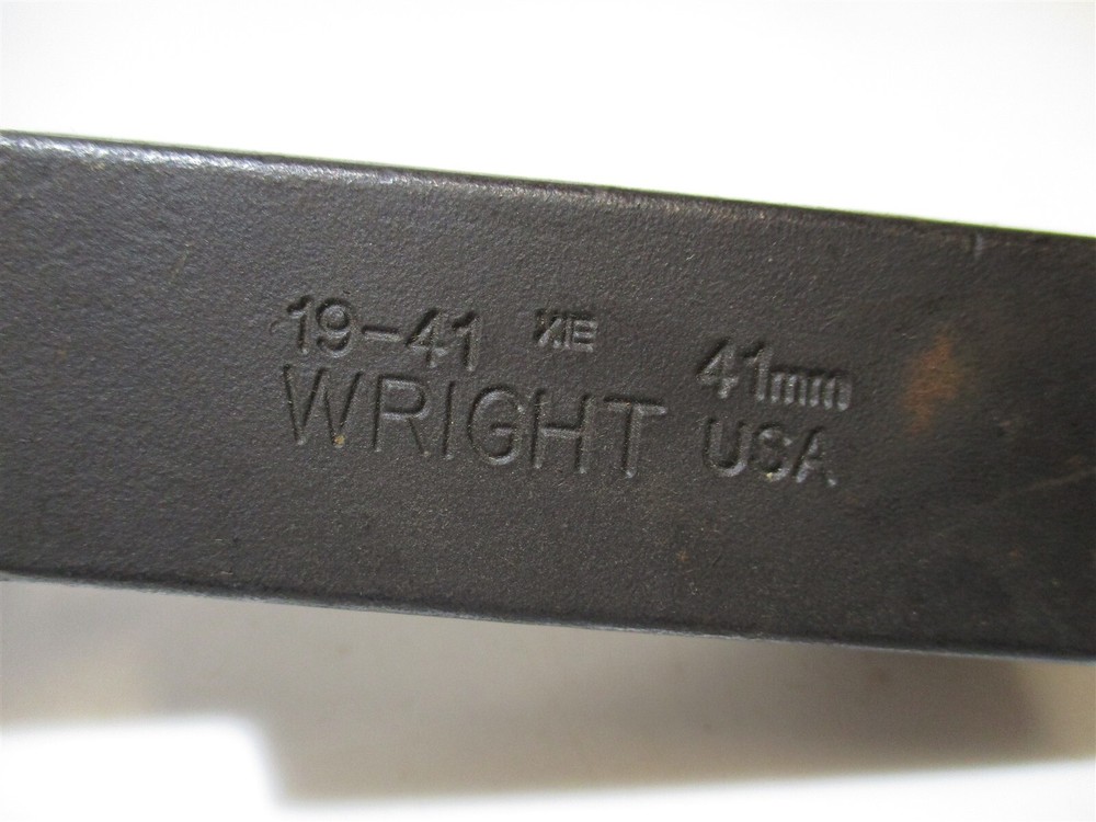 Wright (19-41MM) 12-Point 41MM Metric Striking Face Offset Handle Box Wrench