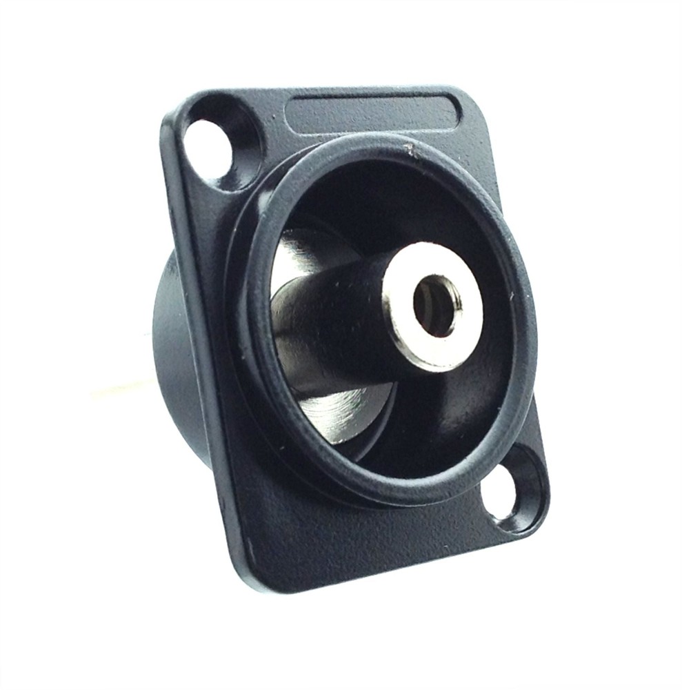 3.5mm TRS Female D Type Panel Mount - Pass Through