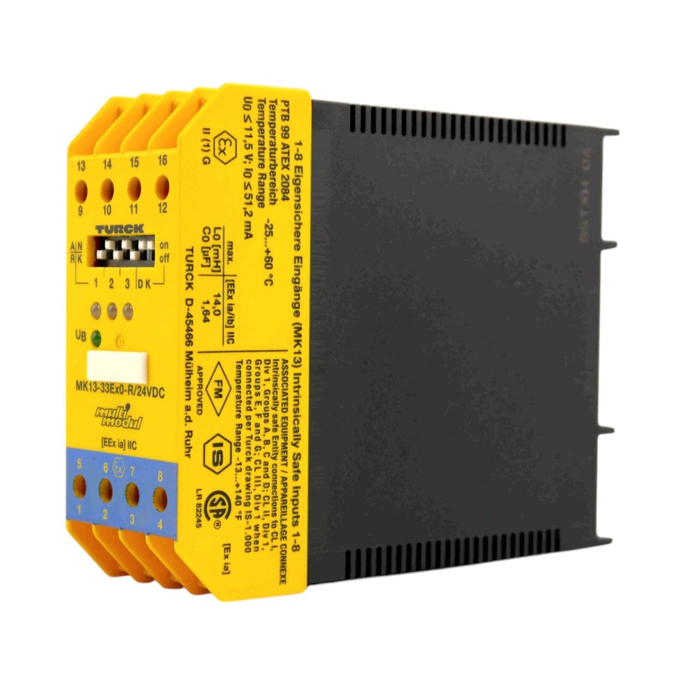 TURCK MK13-33EX0-R/24VDC ISOLATING SHIFT AMPLIFIER