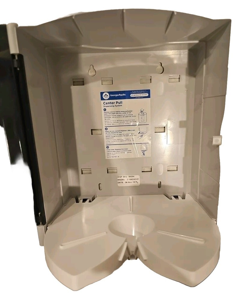 Georgia Pacific Professional SofPull Center Pull Hand Towel Dispenser - Smoke