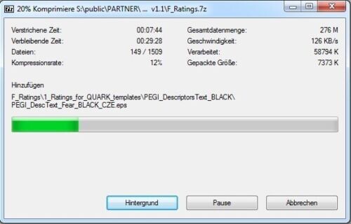 *** 7ZIP PACKPROGRAMM *** ENTPACKER 32bit+64-bit Windows, WZIP, RAR, TAR ***