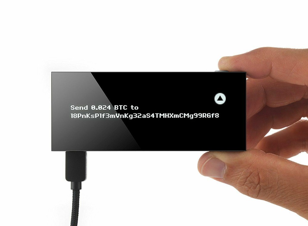 Keep key The Simple Cryptocurrency Hardware Wallet Black