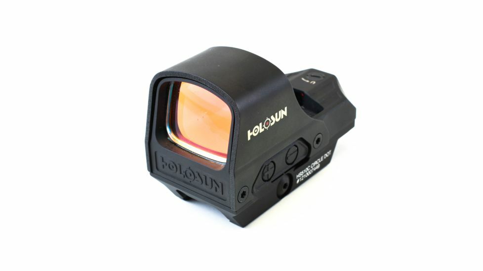 Holosun Technologies HS510C Open Reflex Circle Red Dot Sight (Shake Awake)