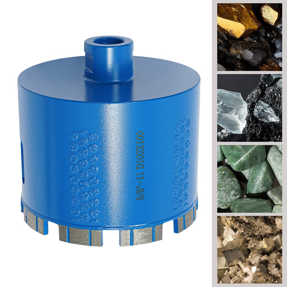 Diamond Core Drill, Drilling Bit, 5/8-11 Thread Diamond Drilling Bit Blue