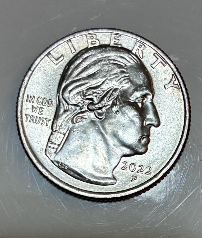 2022 P Dr. Sally Ride Quarter ERROR Ghost Comet Tail & “In COD We Trust”