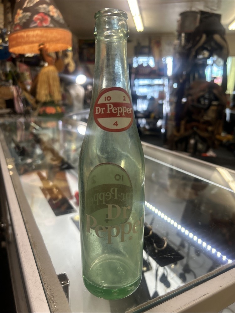 Vintage Dr Pepper Bottle 10 2 4