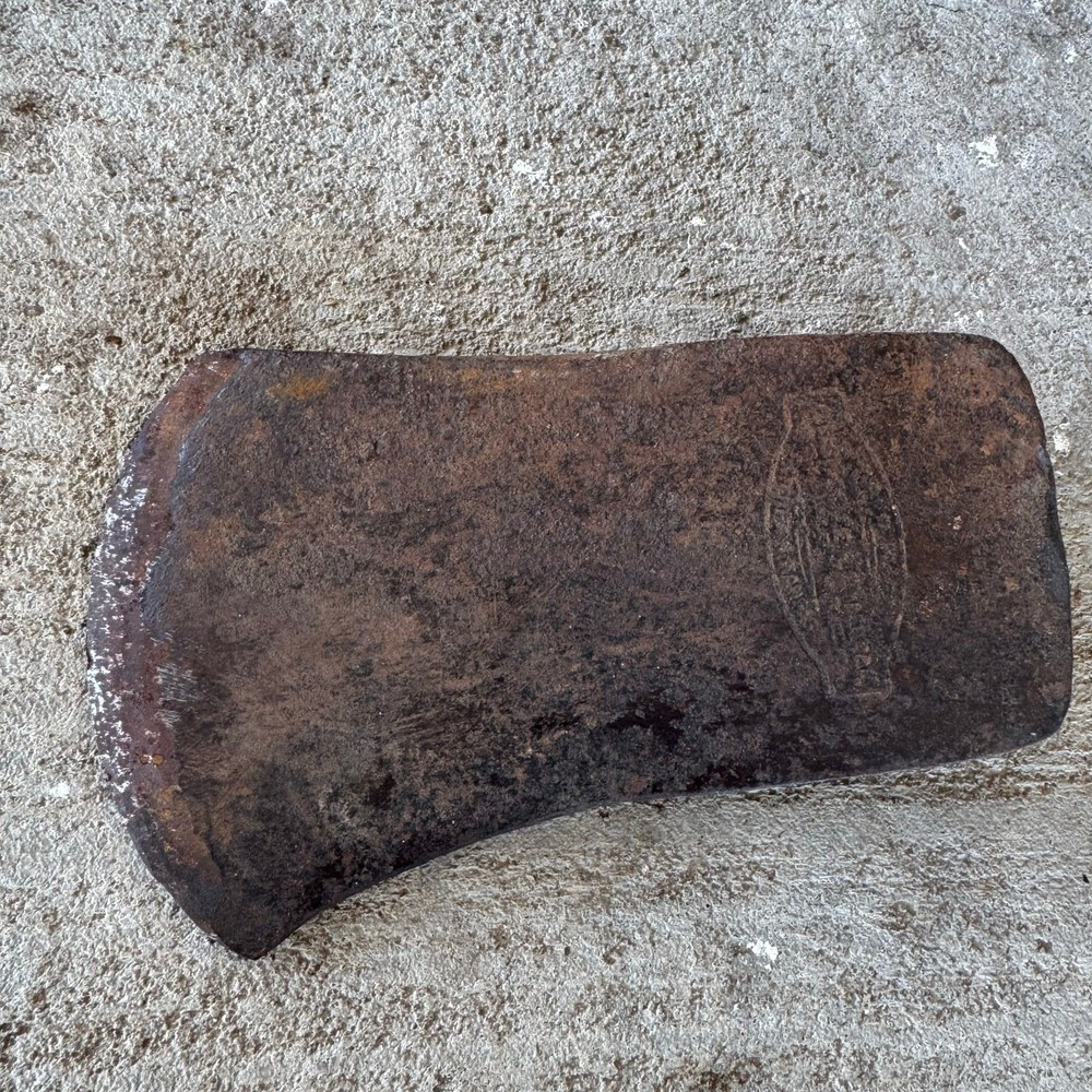 VINTAGE RARE BLISH MIZE SILLIMAN SINGLE BIT AXE HEAD ATCHISON KS