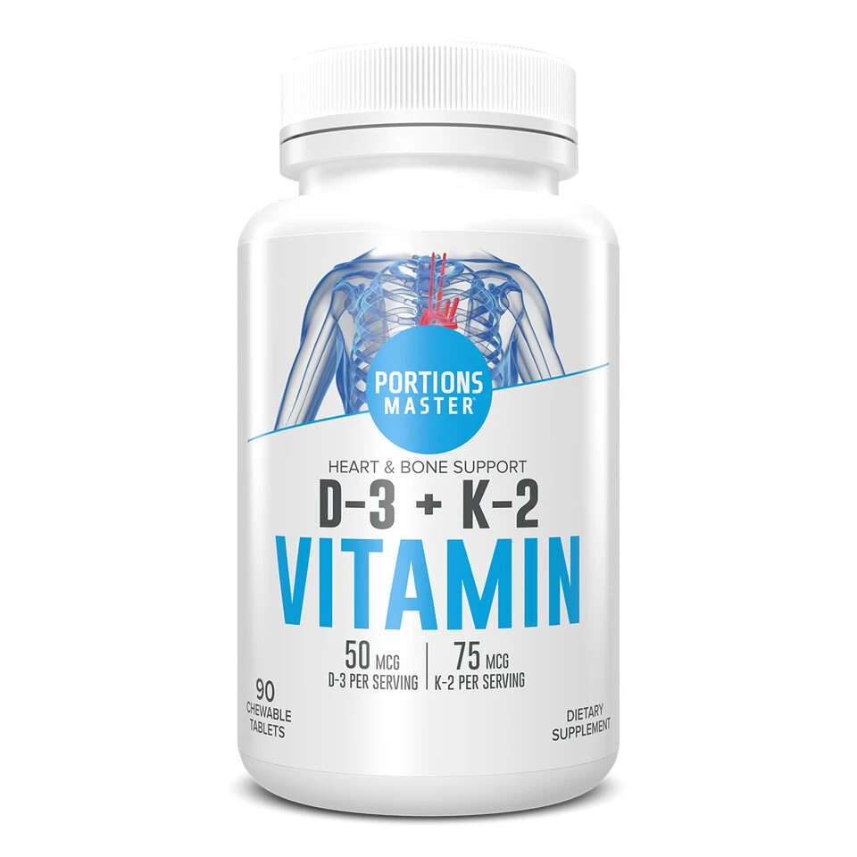 Portions Master Vitamin D-3 + K-2