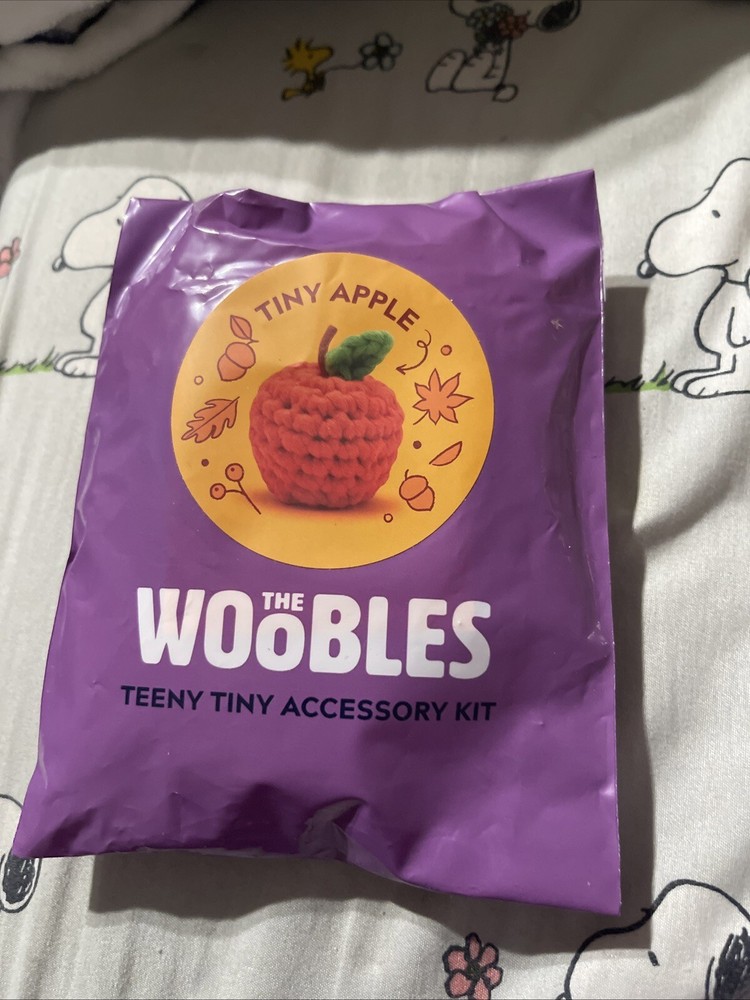 The Woobles Tiny Apple Accessory