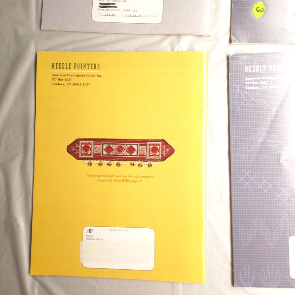 Needle Pointers Magazine Lot 2002 Partial Year 4 Issues Set