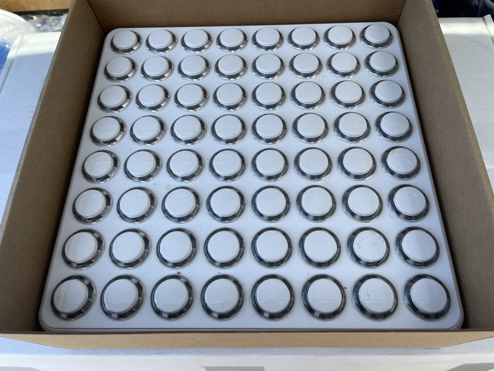 DJ Tech Tools MIDI Fighter 64 MIDI Controller - White