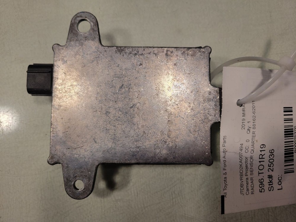 MIRAI 2019 RADAR SENSOR QUARTER MOUNTED 88162-62011