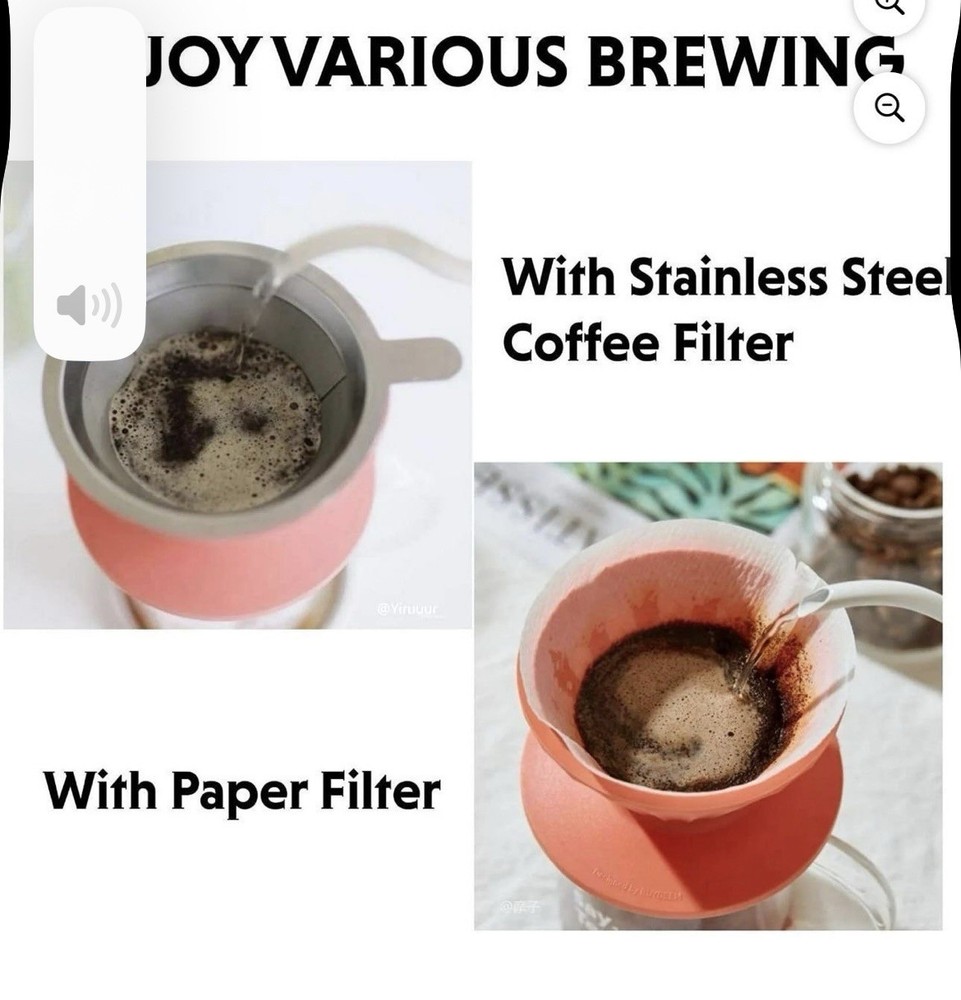 Buydeem Pour-Over Coffee Dripper Set