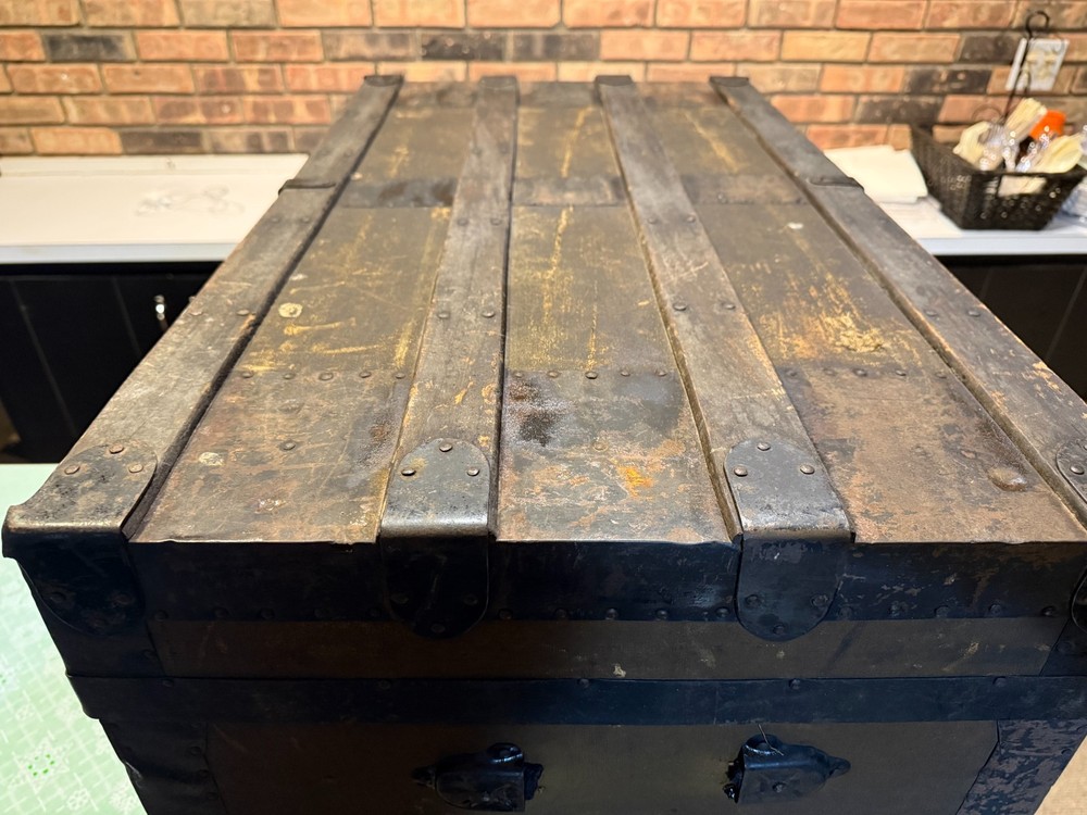 Antique Steamer Trunk