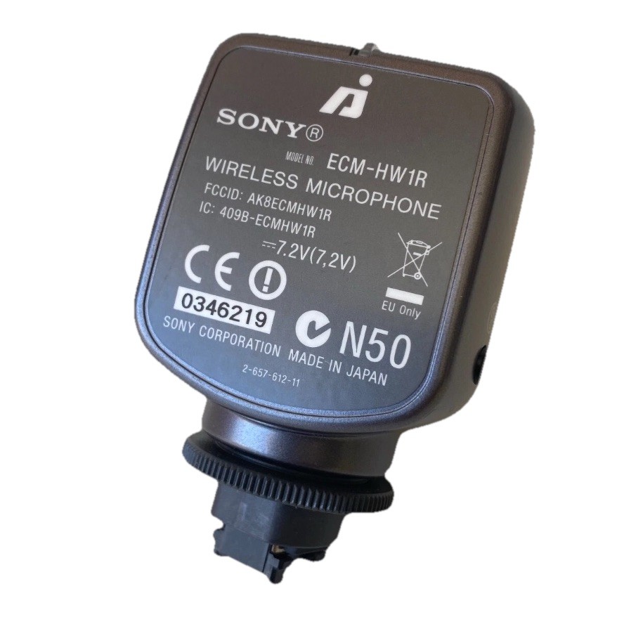 Sony ECM-HW1R Wireless Microphone Bluetooth Receiver Only Tested