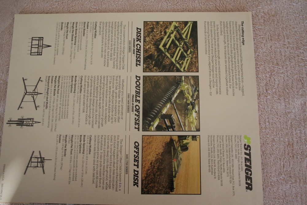 CAT CHALLERGER 65 TRACTOR