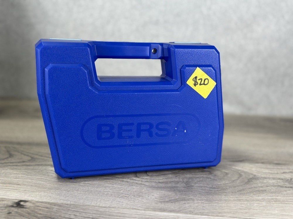 Bersa Blue Hard Shell Case / Empty