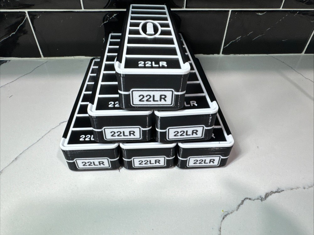 22LR Ammo Box 100rd Capacity (6 Pack)