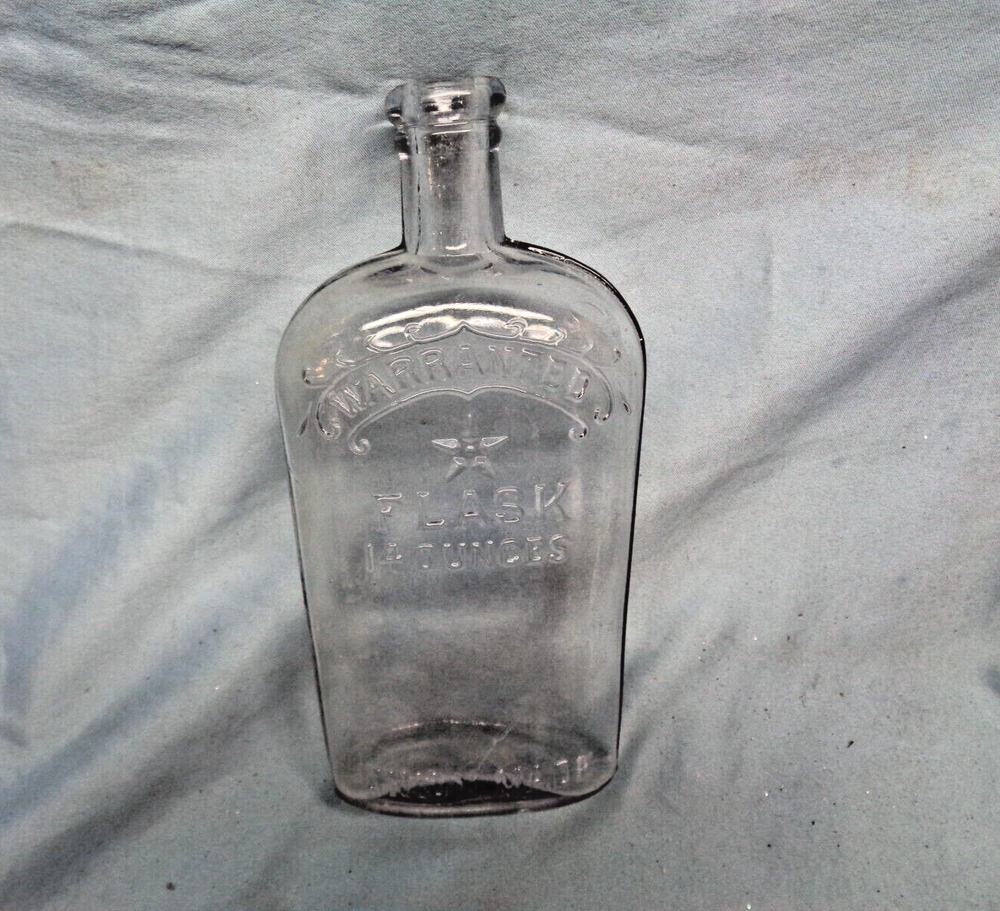 (5) Antique Nice Glass Bottles