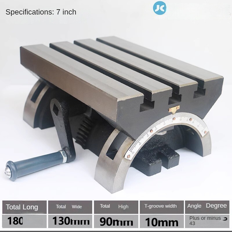 Clamping Adjustable Angle Workbench Workbench Milling Machine Workbench