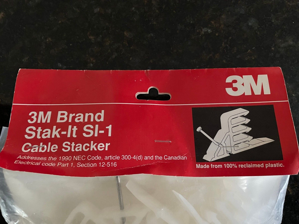 3M Brand Stak-It SI-1 Cable Stacker Package