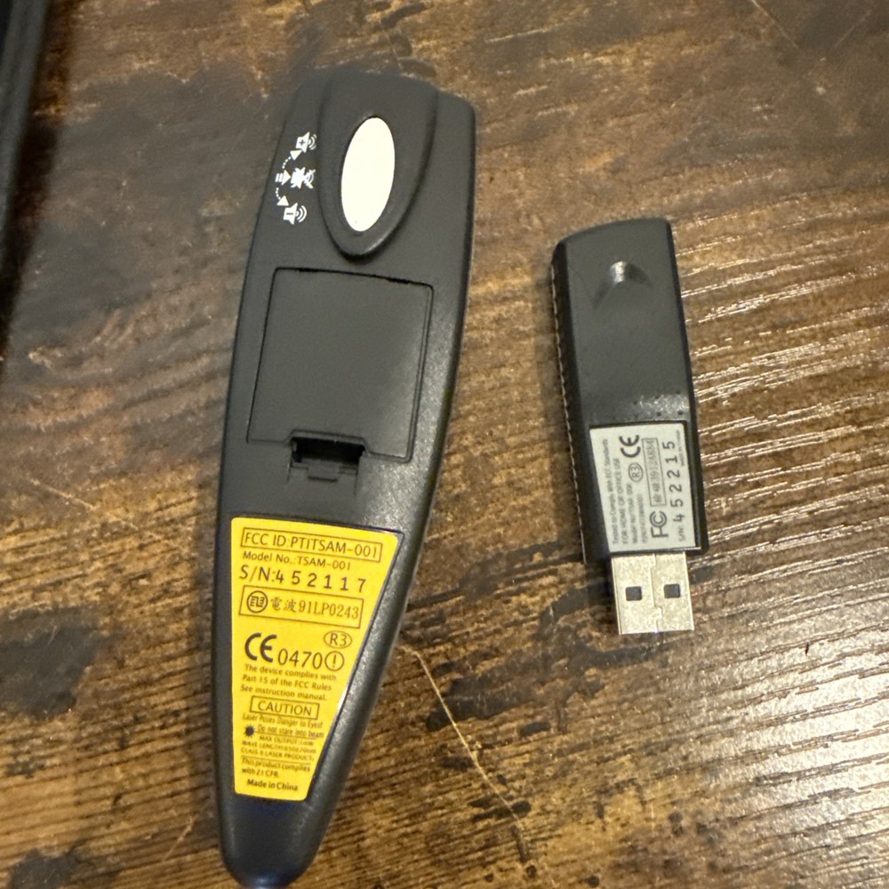 Keyspan TSAM-001 Laser Pointer Power Point Presentation Pointer / Remote Control