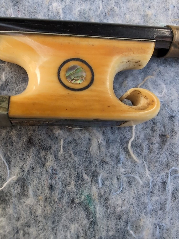 Vintage Violin Bow Has Small Fracture