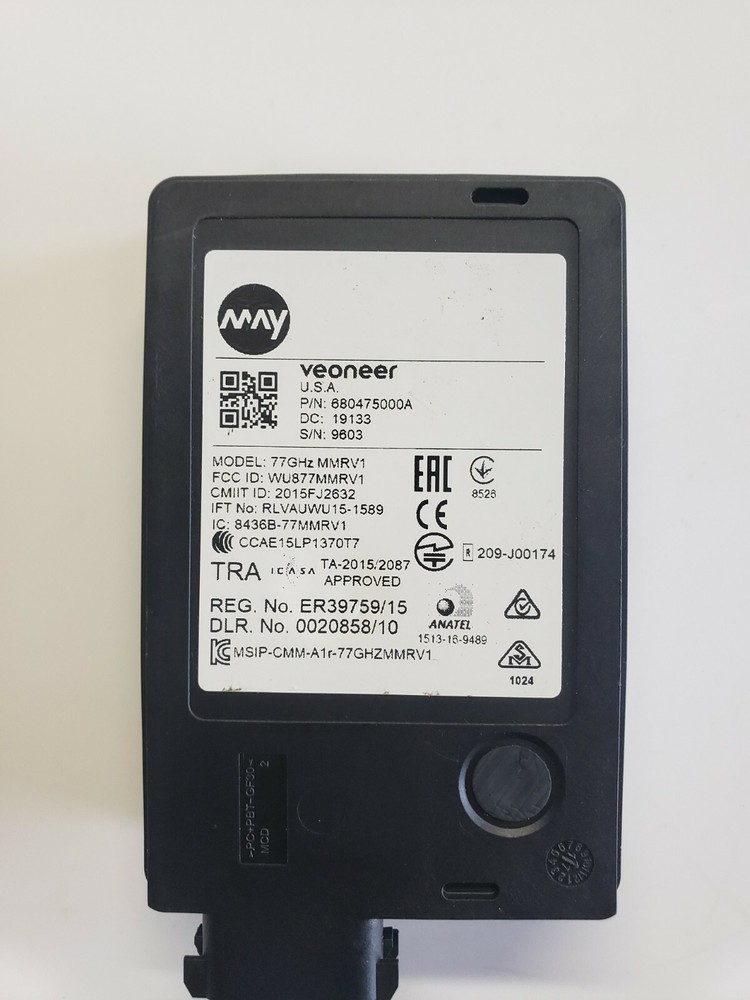 LeddarTech M16 Sensing LiDAR Module with veoneer radar sensor