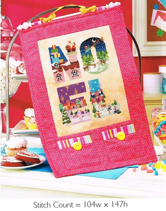 NOEL WINTERSCAPES  CROSS STITCH PATTERNS  ONLY   -   #950