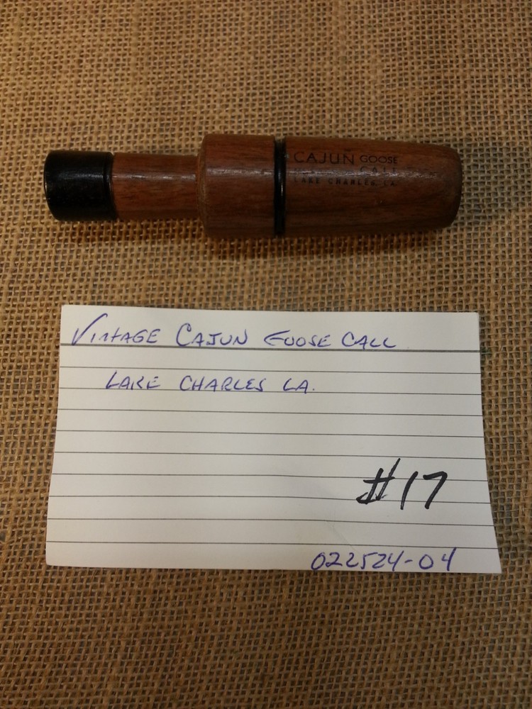 Vintage Cajun Goose  Call