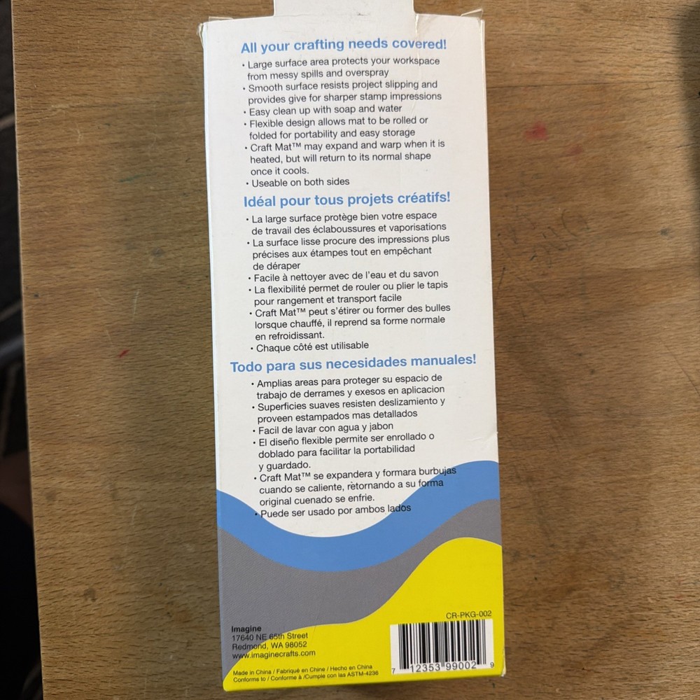 Imagine Craft Mat-15"X18" Crafting Surface