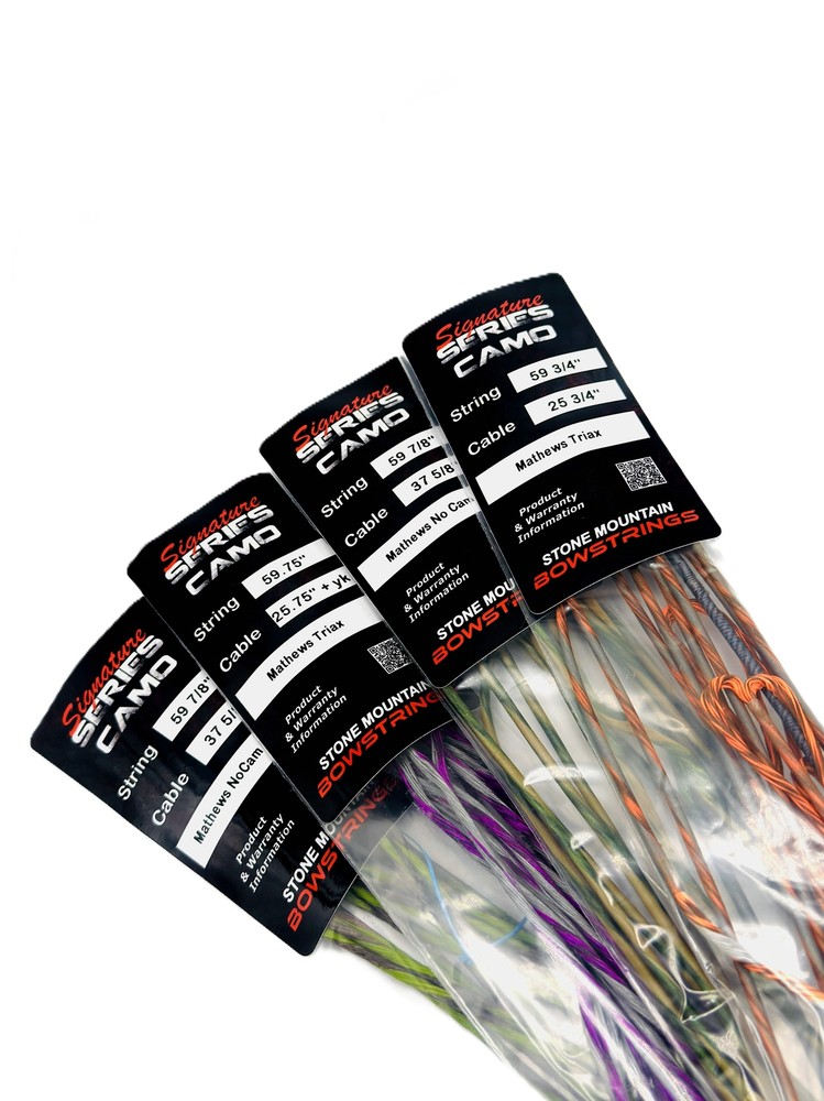 Mathews Z7  - Complete Set - Select Signature Camo - Bowstring Set