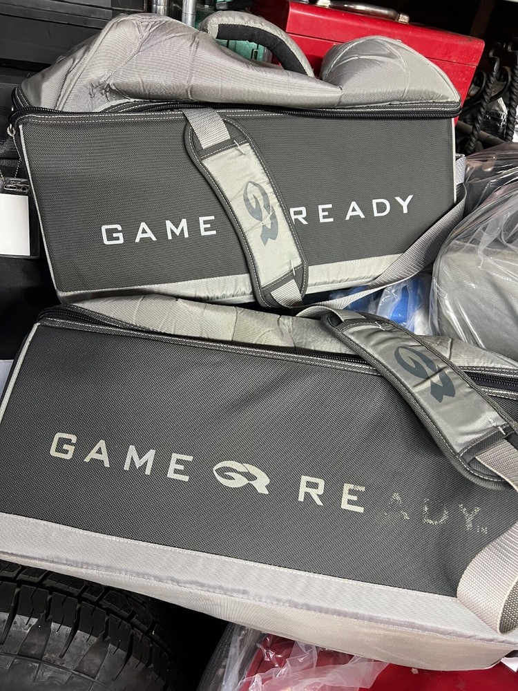 Game Ready Gray Carry Large Case Bag  Ice machine  w/Shoulder Strap