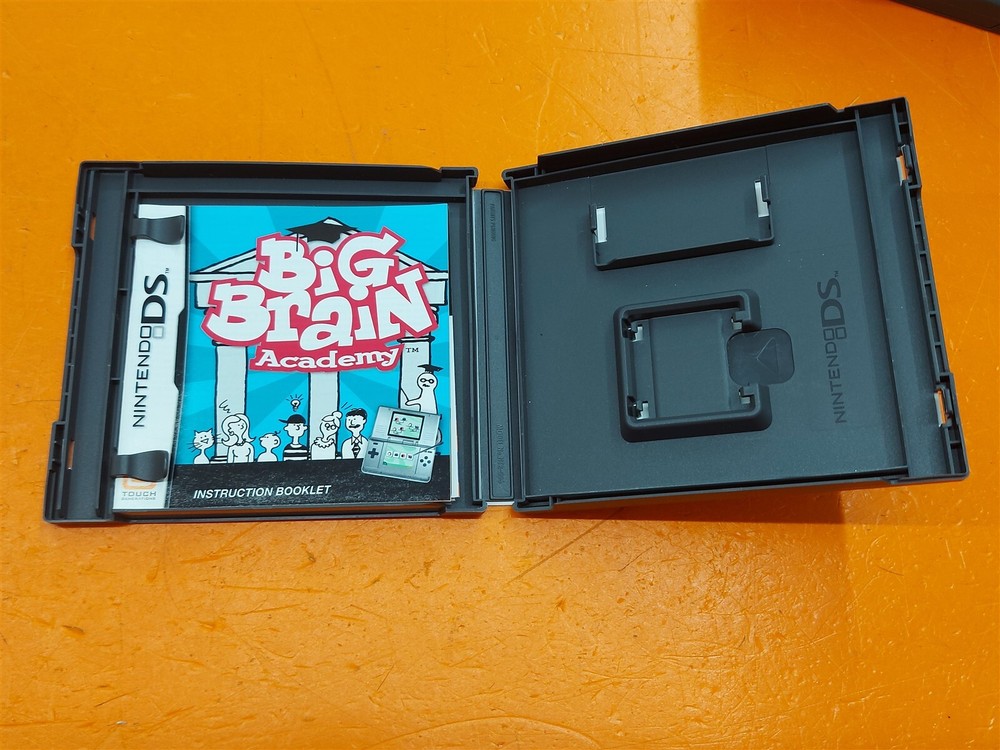 ⭐️⭐️⭐️⭐️⭐️ **EMPTY Game Case** Nintendo DS Big Brain Academy w Insert